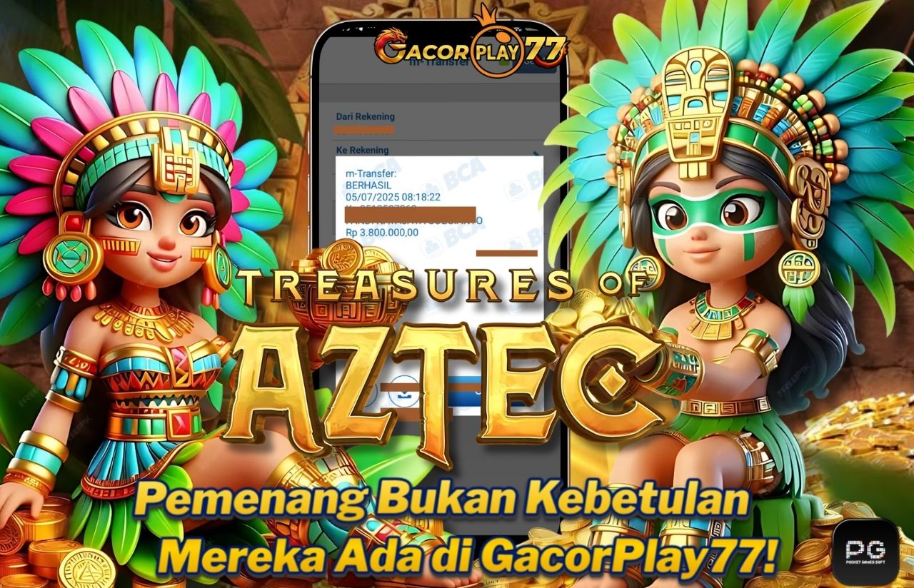 Selamat kepada user id : pr***e Wede Rp 3.800.000 di Game TREASURES AZTEC PG SOFT Cair Gk Sampe 1 Menit! Menang Mudah di Gacorplay77